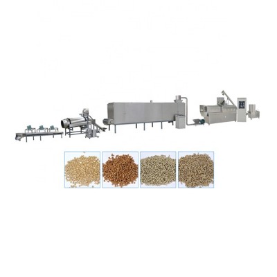 2019 Full-automatic animal fish food production line