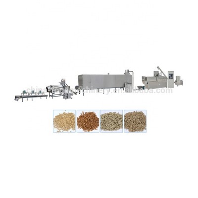 Floating fish feed pellet machine / production line