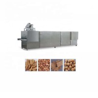 China cheap soya nugget textured making machine chunks extruder