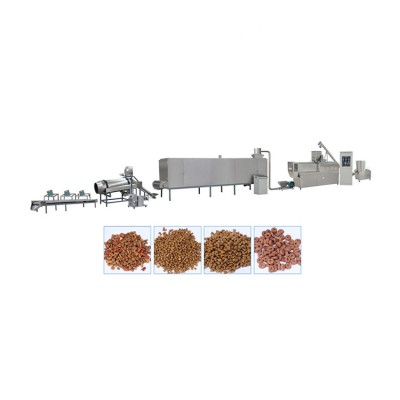 Manufacturer fish feed pellet extruder machine process line